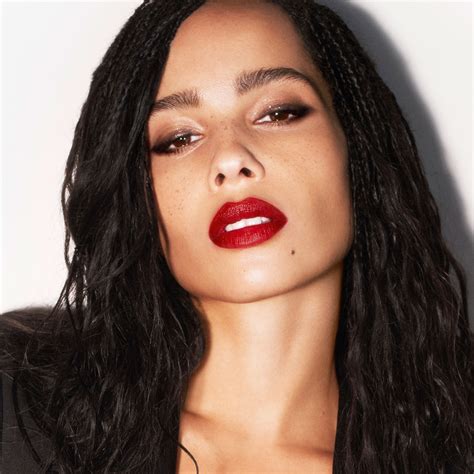 zoe kravitz lipstick.